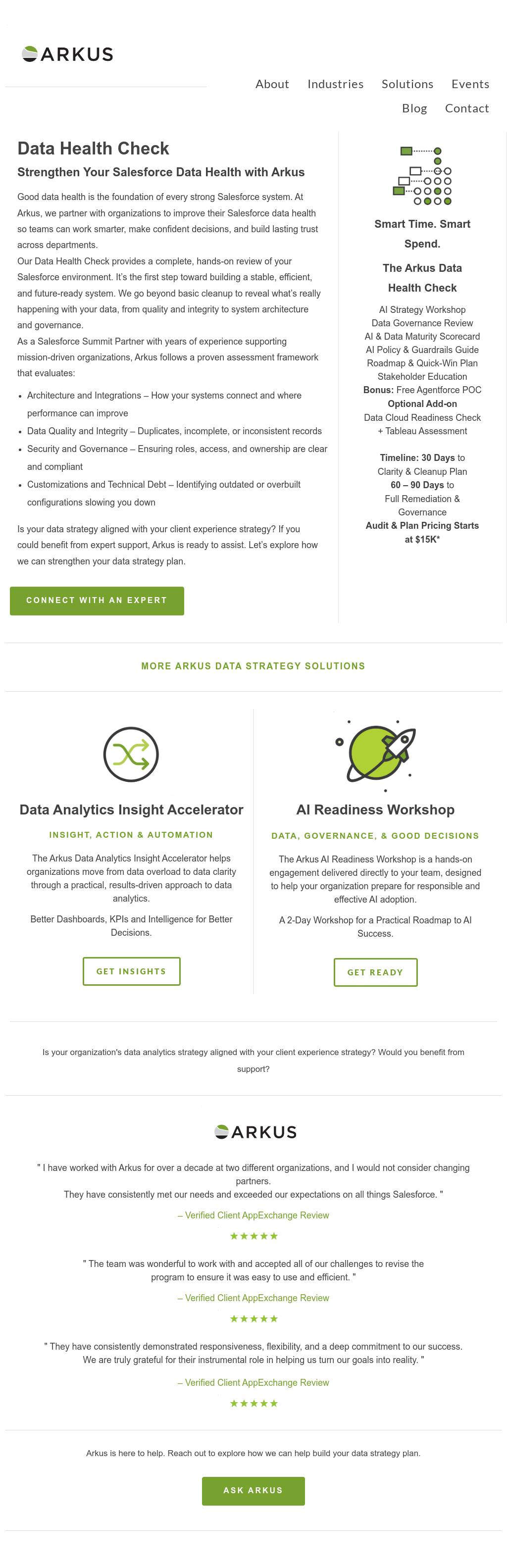 Data Health Check