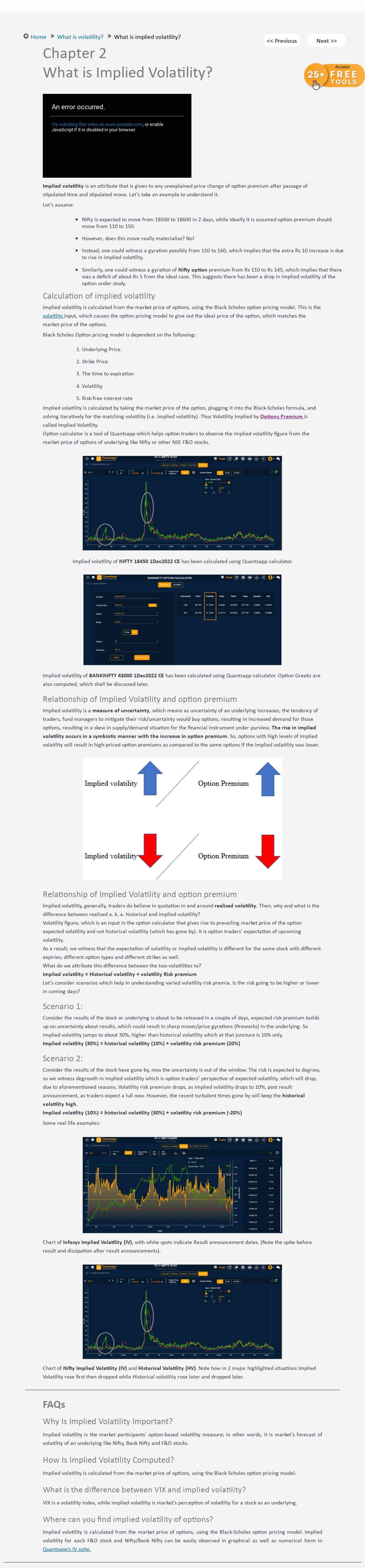 Implied Volatility Trading | Learn Implied Volatility With Quantsapp  Classroom